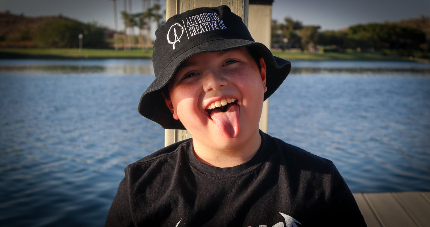 Altruistic Badge Bucket Hat