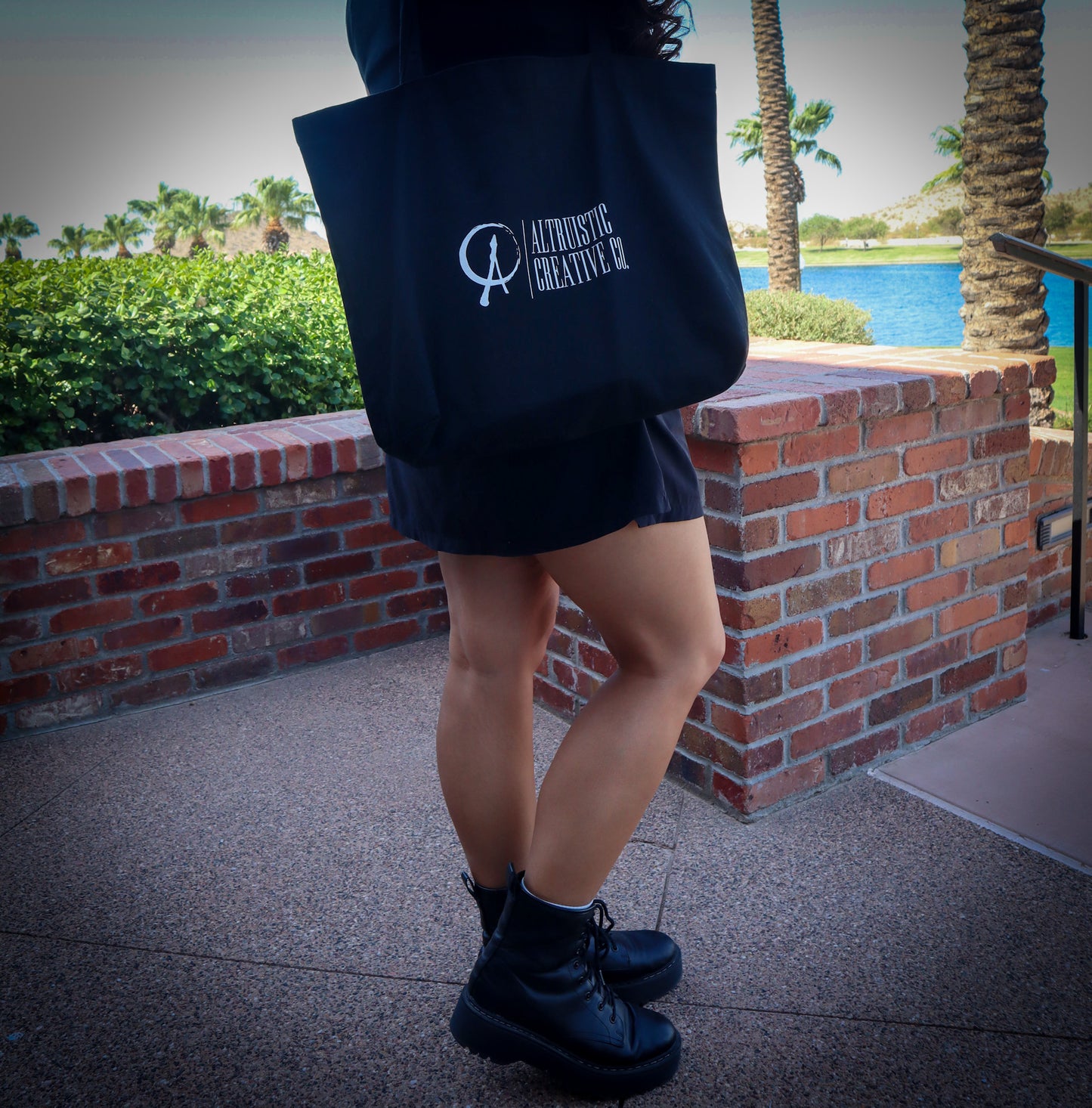 Altruistic Badge Organic Tote Bag