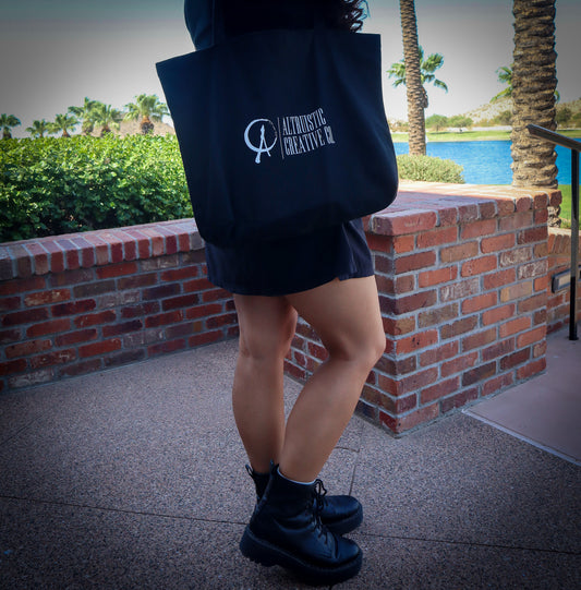 Altruistic Badge Organic Tote Bag